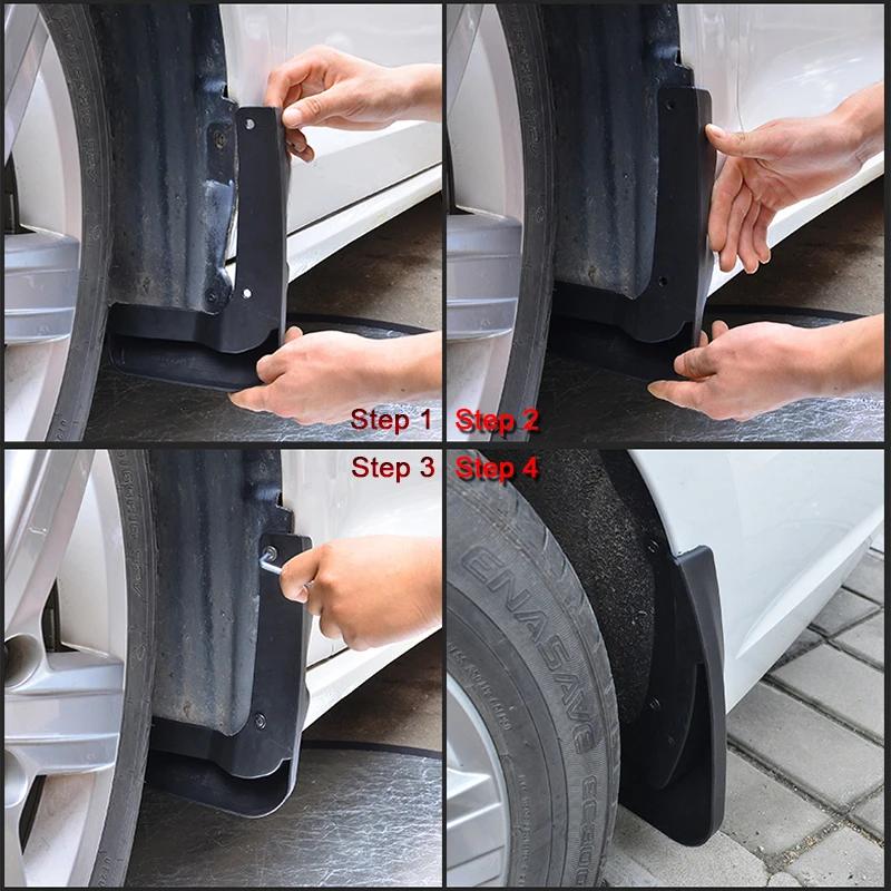 Car Styling For BYD ATTO 2 2025 2026 2027 ABS Car Mud Flaps Splash Guard Mudguards MudFlaps Front Rear Fender Auto Accessories