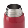 GoodPlus+ Vacuum Insulated Stainless Steel Mug, Air Zero, 350ml, Gradient Red [Keeps Drinks Hot or Cold] [Lightweight & Compact Design] [One-Touch Ope