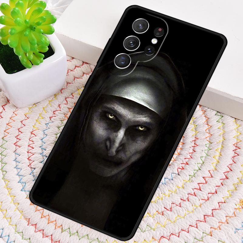 The Nun Valak Horror TPU Phone Case For Samsung Galaxy Note 10 Pro S26 S25 S24 S23 S22 Ultra Plus S21 FE S20 Shockproof Cover