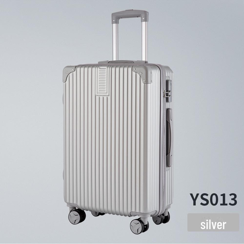 Yongsheng 20" Aluminum Frame Anti-Fall Suitcase with Universal Wheels - Stylish and Durable for Women and Students