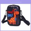 Adorable Cartoon Dinosaur Children's Crossbody Bag With Stylish Fashionable Design