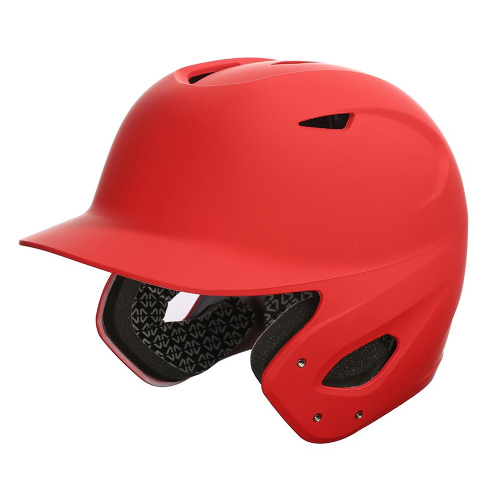 Hot Sale Professional Premium Outdoor Sports Baseball Helmet Red Matt Head Protection Softball Batting Helmet S красный
