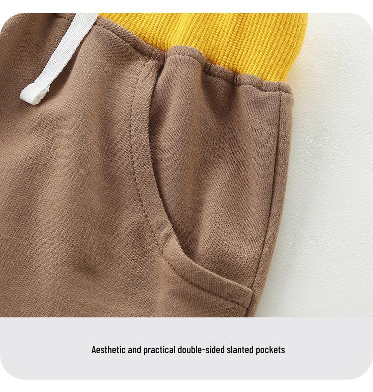 Summer 2026 Kids' Shorts: Cartoon Construction Vehicles Embroidery, European & American Style, Medium & Small Sizes, Casual Wear