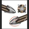 3-12mm Hexagonal Shank Helical Flute Tile Alloy Drill Bit Suitable For Efficient Drilling In Wood Plastic And Thin Metal