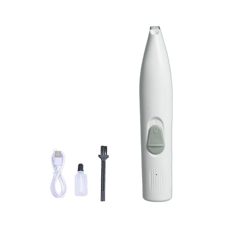 Cats Grooming Shaver with Light Low Noises USB Rechargeable Shaver Pet Hair Trimmers Set Dogs Cats