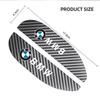 XMVPW1 2pcs Carbon Fiber Car Rearview Mirror Rain Eyebrow Sticker For BMW M M3 M5 M6 X3 E46 E90 E39 F10 F20 F30 G20 E60 E36 E34 X6