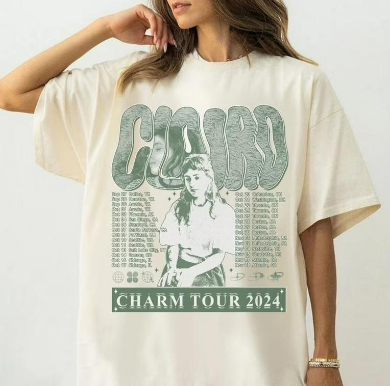Clairo North American Charm 2026 Tour T-shirt size S-5XL XXXXL