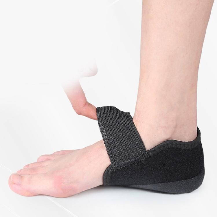 Adult Orthopedic Washable Heel Pads With Arch Support Height Increase Shoe Insoles Adjustable Elastic Bandage Inserts