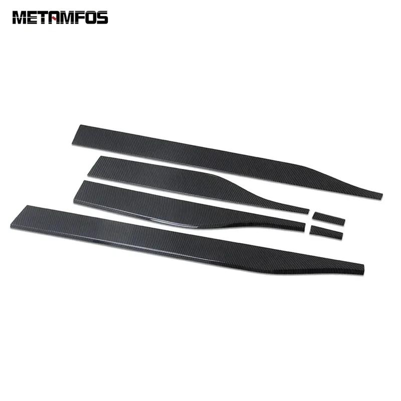 Accessories For Toyota Rav4 Rav 4 - 2024 2025 Carbon Fiber Side Skirt Door Body Strip Molding Trim Sticker Car Styling