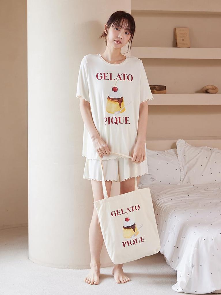 Pudding Tote PWGB262655 CRM F [Gelato Pique] [ONLINE Exclusive] One-Point Women's