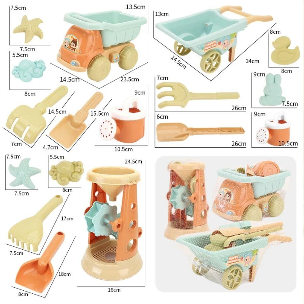 Shovel Beach Sand Play Toys Cartoon Beach Bucket Toys Outdoor Beach Toys Set Sand Beach Game
