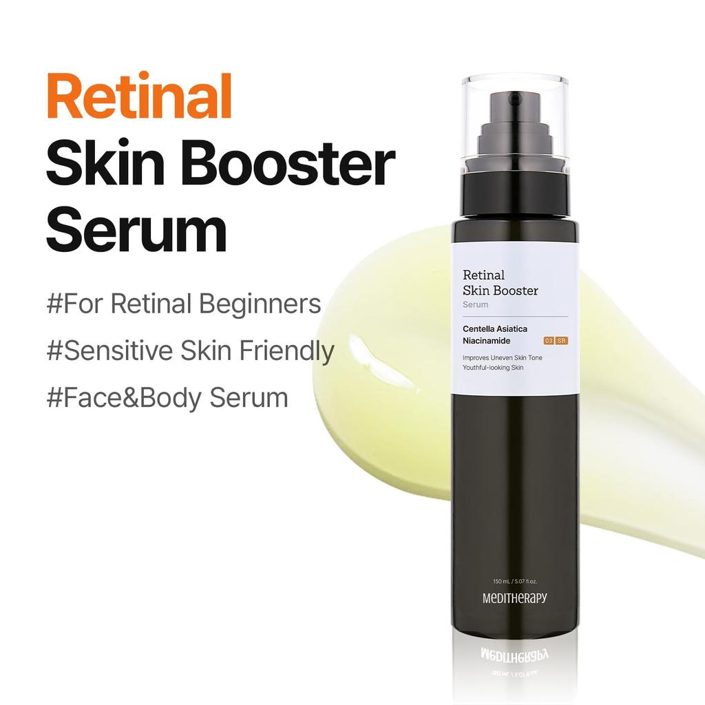 MEDITERAPY Retinal Skin Booster Serum 150ml – Retinal Care, Skin Renewal, Korean
