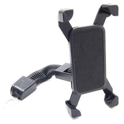 GoodsLand GD-MOUNT-H Motorcycle Smartphone Holder Mirror Mount Smartphone Stand Holder Mount Stay, 360° Rotation, Flexible Arm