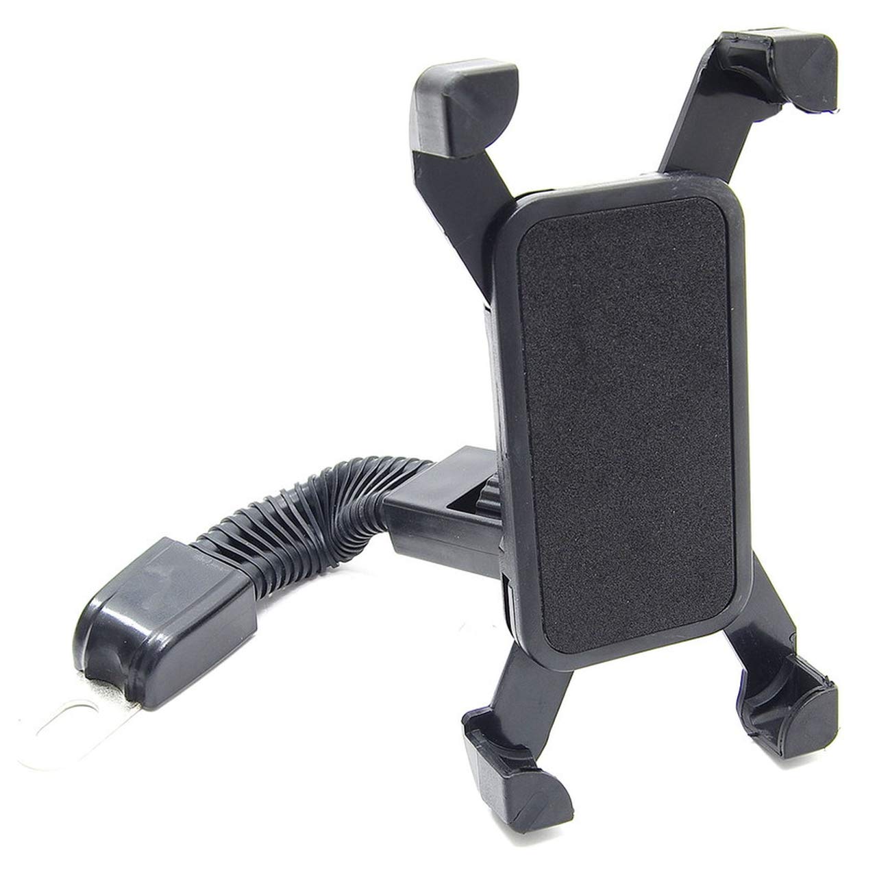

GoodsLand GD-MOUNT-H Motorcycle Smartphone Holder Mirror Mount Smartphone Stand Holder Mount Stay, 360° Rotation, Flexible Arm