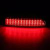 Black Smoked Rear Bumper Reflector LED Brake Light For Toyota Avensis Alphard Previa
