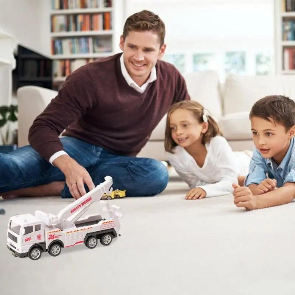 Rescue Car Garbage Truck Toy Sanitation Vehicle Car Toy Model Simulation Car Toy  Children Toys