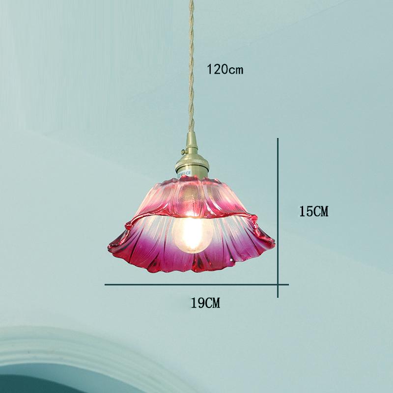 Farbe Glas Pendelleuchten Kreative Hängende Kronleuchter Wohnzimmer Küche Insel Lampe Schlafzimmer Loft LED Deckenbeleuchtung Retro