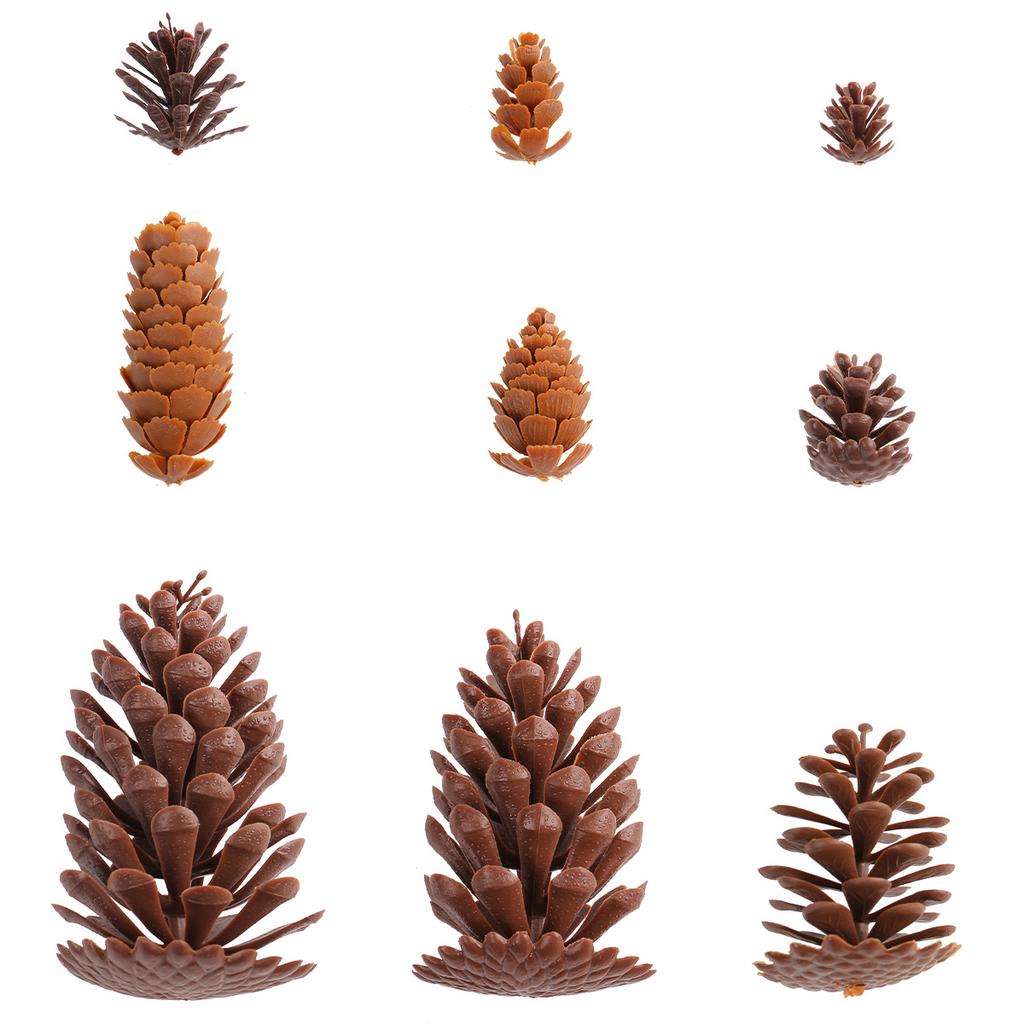 Creative Diy Pinecone and Pine Flower Christmas Decorative Pendants, Spruce and Pine Accessories, Shooting Props and Ornaments