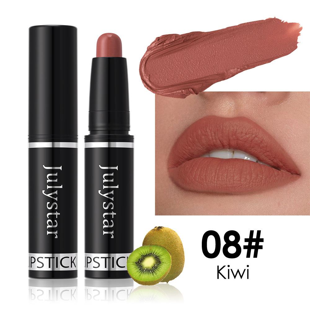 Matte Matte Surface, Easy To Color, Rotating Lipstick Pen, Cosmetics Do Not Fade, Do Not Stick To the Cup Lipstick