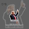 100 Stück Trump I Did That Aufkleber Lustige Zapfsäule Aufkleber Wasserdichtes Material Laptop Autofenster Trump Aufkleber