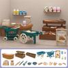 Micro Model Dollhouse Furniture Bedroom Living Mini Furniture Toys Miniature Furniture  Girl Gift
