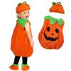 Adorable Ensemble Costume Citrouille d'Halloween pour Enfant pour Bébé Tout-petit Cosplay Amusant