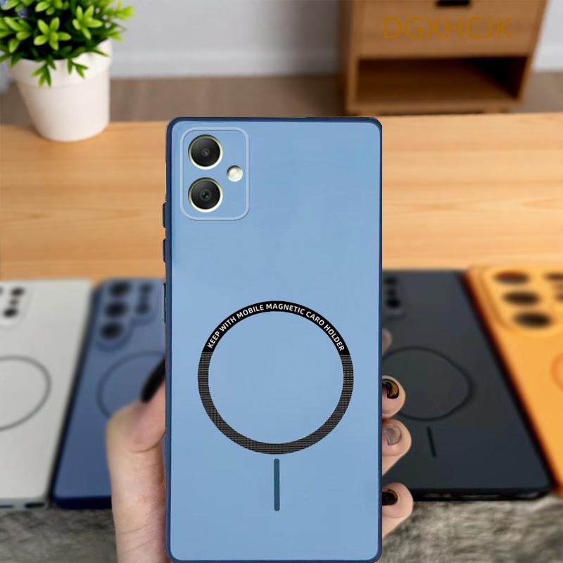 For Samsung Galaxy A07 Case Galaxy M07 Phone Case Galaxy M07 A07 F07 4G Cover Shookproof Color magnetic hard Silicone back cover Galaxy M07