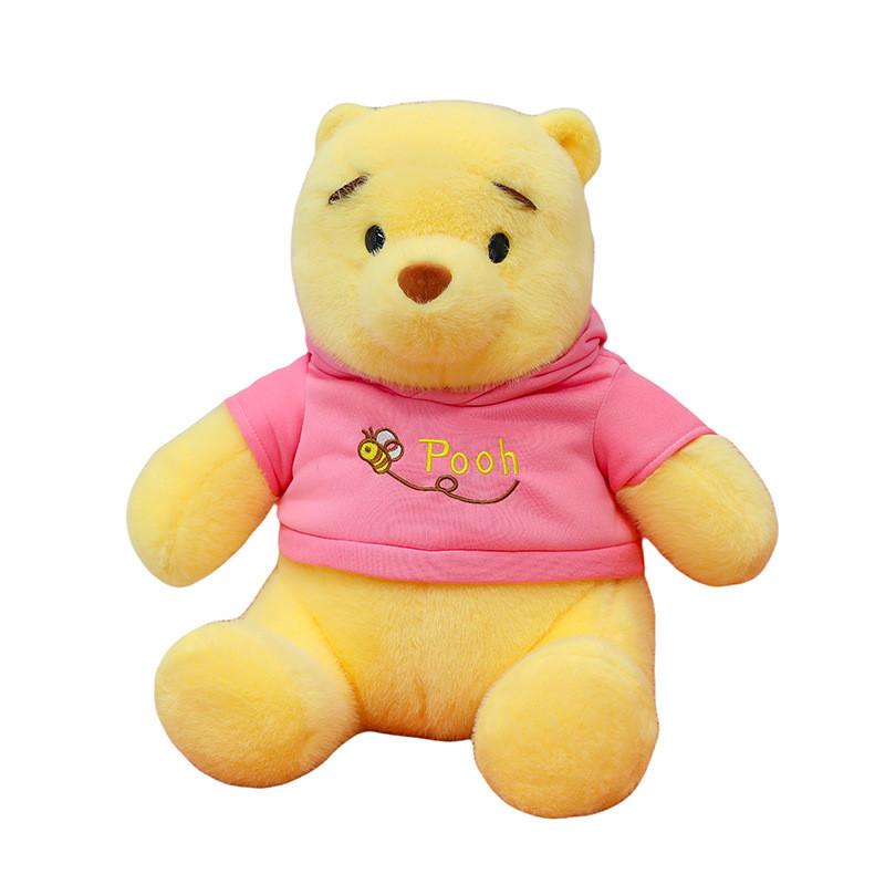 Winnie The Pooh Plush Pillow With Soft Velvet Material For Gift And Home Decor