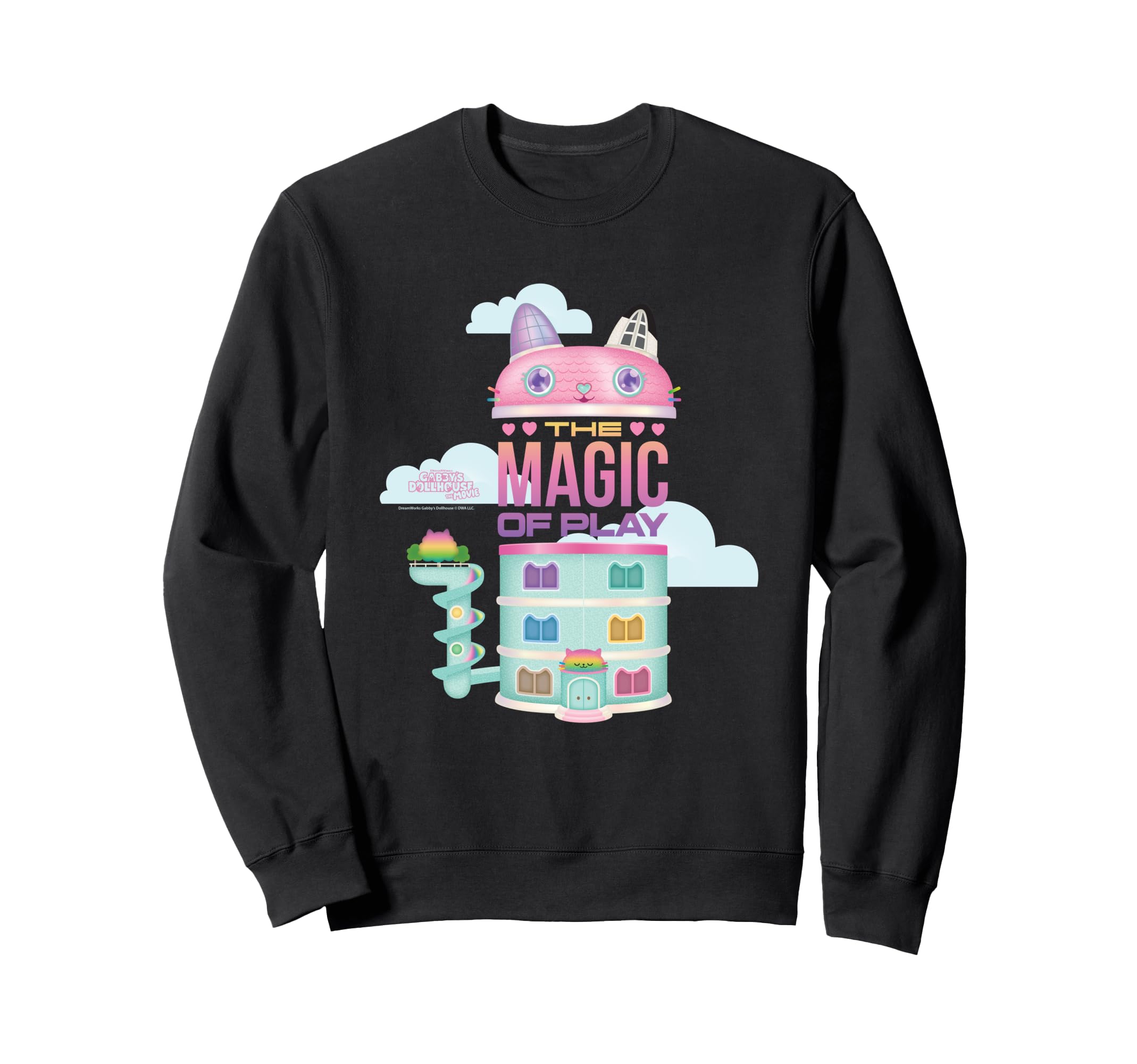 

DreamWorks Gabby s Dollhouse The Movie Magic of Play Sweatshirt