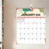 2026 Calendar Planner Wall Mount Paper Calendar 12 Month runs from January to December For Home Office School