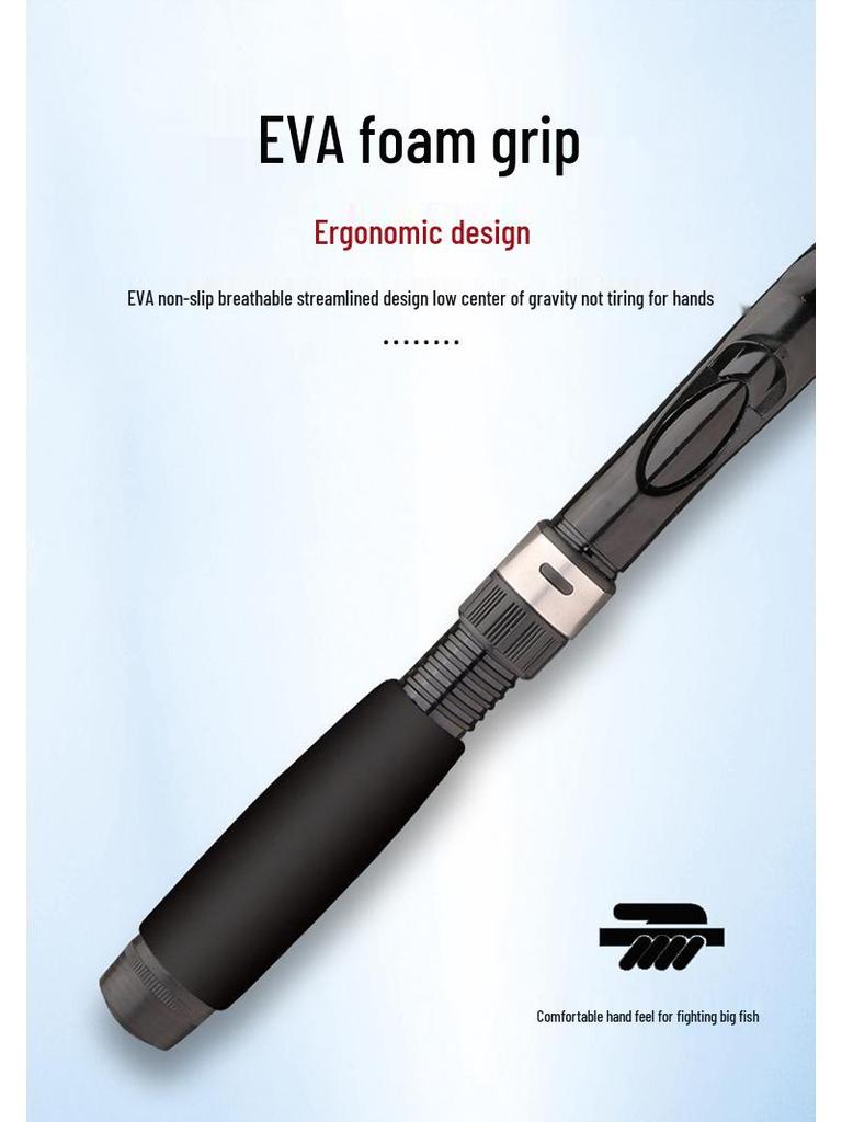 Ultra-Short Surf and Rock Fishing Rod Set: Mini Sea, Ice, and Casting Rods for Long-Distance Casting and Whip Fishing