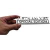 2PCS Vietnam Vet Special Edition Emblems 3D Raised Decals Exterior Truck Stickers Fender Vietnam Veteran Badges Replacement for F150 F250 F350 Chevy