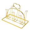 Kitchen Drain Cup Holder Glass Water Rack for Dining Living Room Style B
