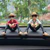 Luffy Yukino One Piece Dashboard Ornament - Cute Car Decoration Figure