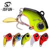 Metal Spinner Fishing Lures - Set of 5, 5cm Bionic Iron Plate Bait