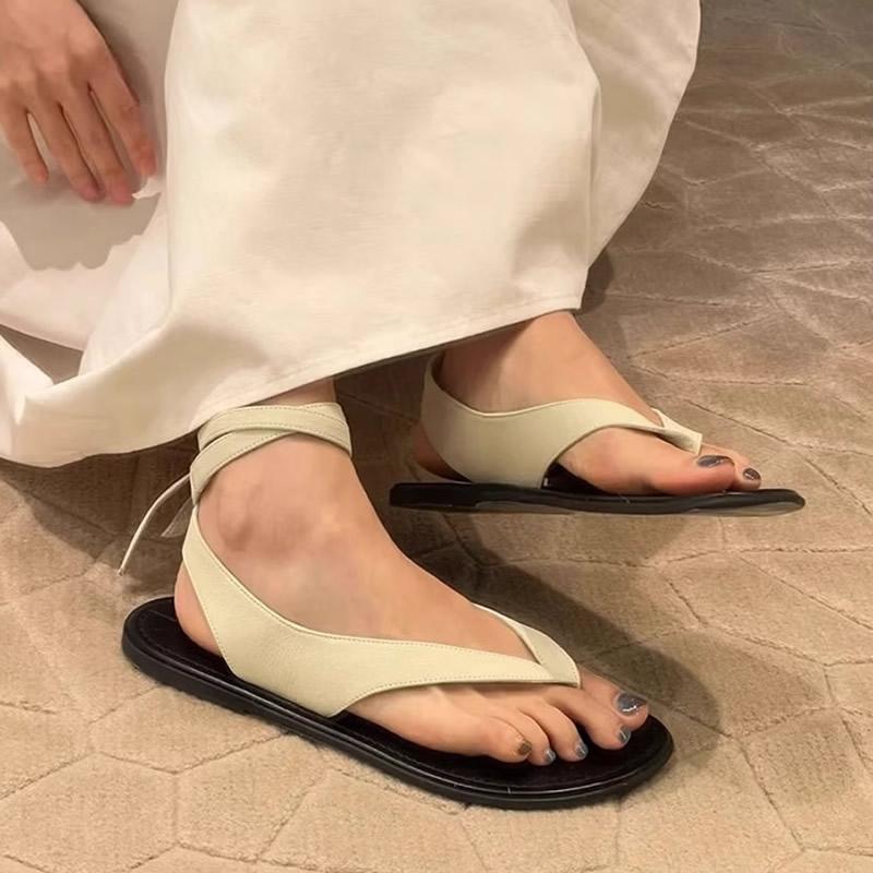 

Women s Flat Shoes Sandals Casual Clip-toed Shoes Slippers Flip Flops 34 червоний