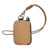 Solid Color Hanging Neck Wallet Multifunctional Small Storage Bag  Zipper Bag