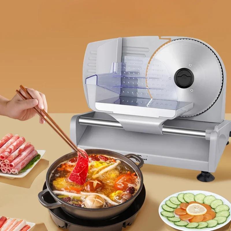 Lamb Roll Machine Household Electric Slicer Beef Slicer Small Freeze Planer Meat Cutting Machin Divine Tool