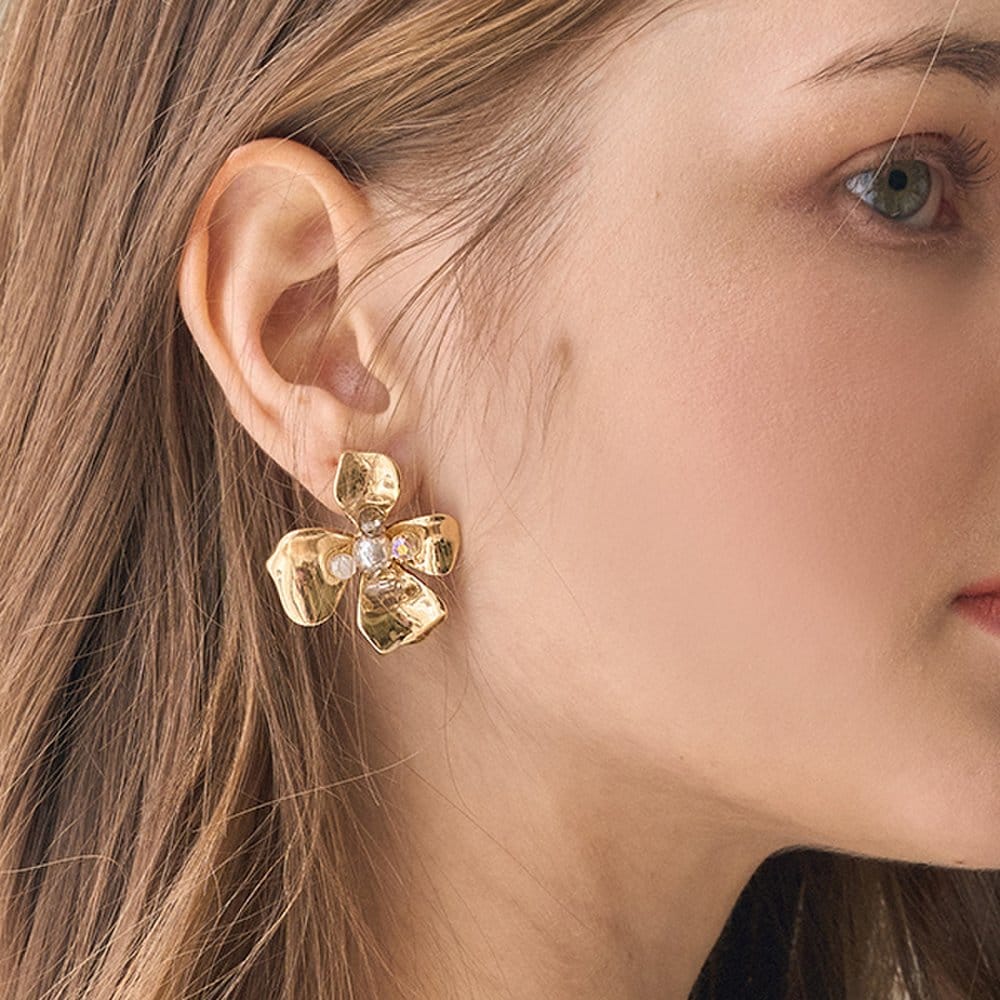 Flower Bead Earrings Jb-23-057E