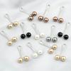 10-20pcs/lot Anti Slip Brooch Headscarf Shawl Scarf Lady  Fixed Pins Scarf Hijab Clips Pearl Stylish Brooch for Women Jewelry