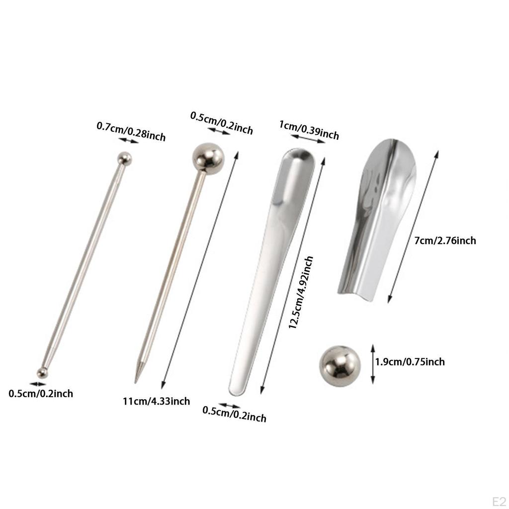 Caulking Tools Set Floor Joint Repairing Stainless Steel Tile Caulk Metal Balls for Gaps Exterior