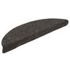 Self Adhesive Stair Treads 5 Pcs 56 X 17 X 3 Cm Anthracite Semi Round