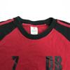 Wyprodukowano w Japonii adidas David Beckham Koszulka z krótkim rękawem O/XL Męska Czerwona BECKHAM AC Milan(UŻYWANY)