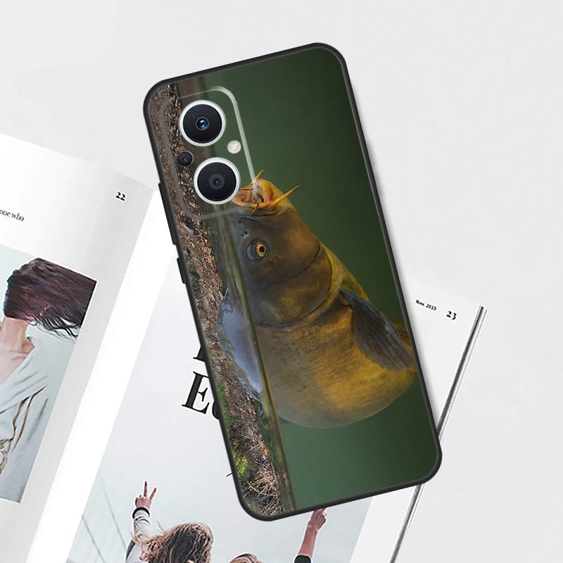 CARP FISH FISHING Case For OPPO Reno 13F 14F 15F 12 11 F 10 14 15 Pro 7 8 Lite OPPO Find X9 X8 X6 X5 Pro Cover