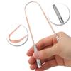 1Pcs Copper Tongue Scraper Oral Tongue Cleaner Brush Tongue Toothbrush Oral Hygiene High Quality Tounge Scraper