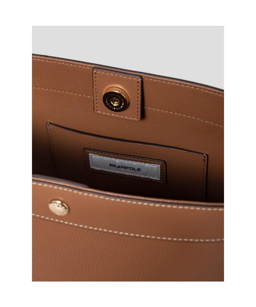 Beanpole Accessory Ivy Leather Shoulder Bag Brick