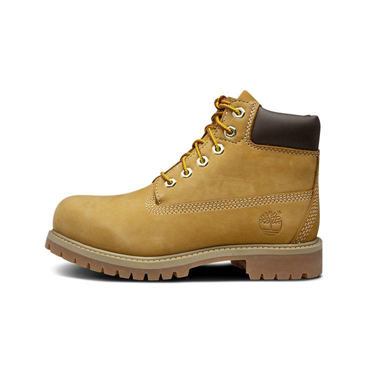 Timberland Kids 6-Inch Premium Wide Fit Boot Wheat 12709W 34