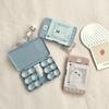 Contact Lens Case Odorless Cartoon Lens Case Contact Lens Storage Box Lightweight For Makeup Bag Travel Suitcase