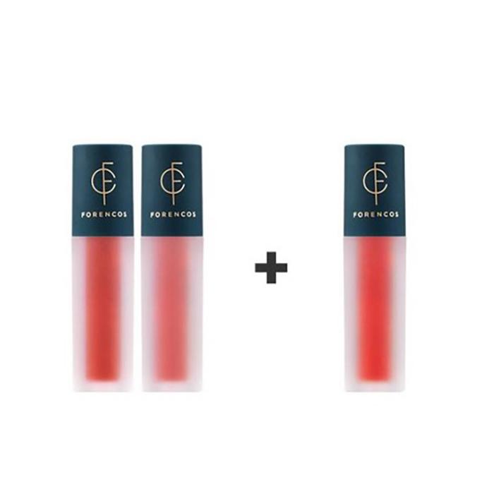 Forencos Mini Settoo Tint 3-Piece Set (Warm Tone Set) – Long-Lasting Tattoo Lip Colour, Korean