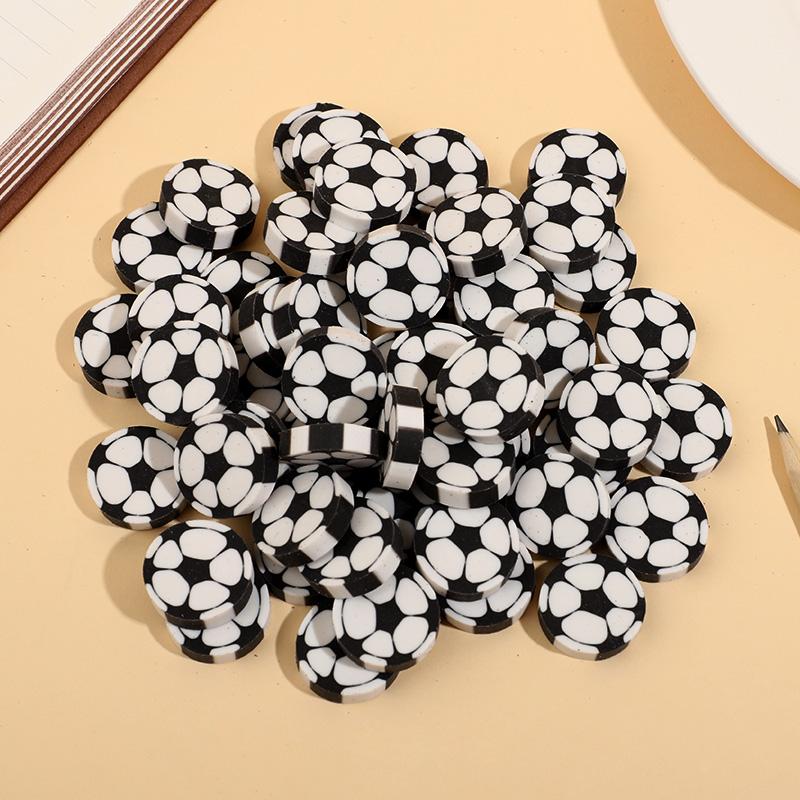 

10-30Pcs Football-Shaped Erasers for Kids Boys Soccer Theme Birthday Party Favors Goodies Pinata Filler Treat Bag School Rewards 10Pcs